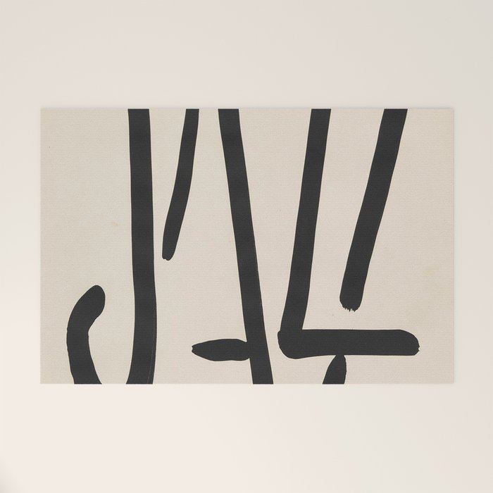 Jazz by Henri Matisse Welcome Mat Gallery Image 1