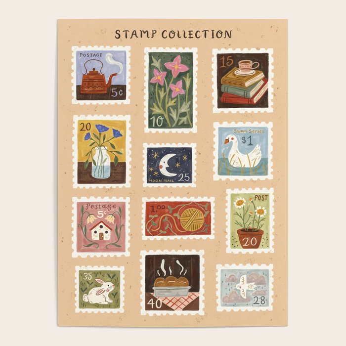 Stamp Collection Poster Gallery Image 1