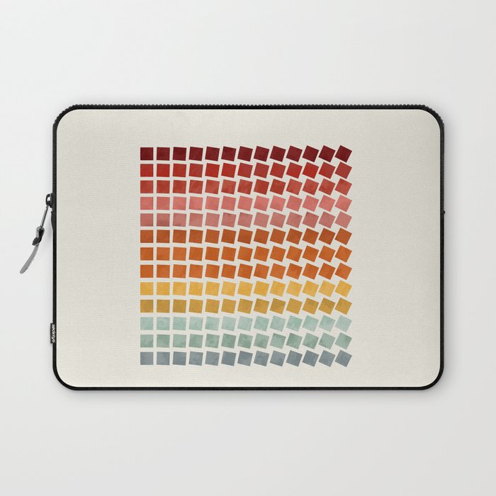 Squares rotation Laptop Sleeve Gallery Image 1