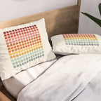 Squares rotation Pillow Sham Gallery Image 2