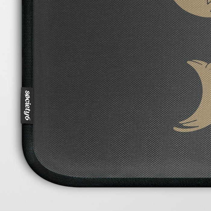 Cat Landscape 136: Cat Moon Laptop Sleeve Gallery Image 3