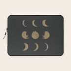 Cat Landscape 136: Cat Moon Laptop Sleeve Gallery Image 1