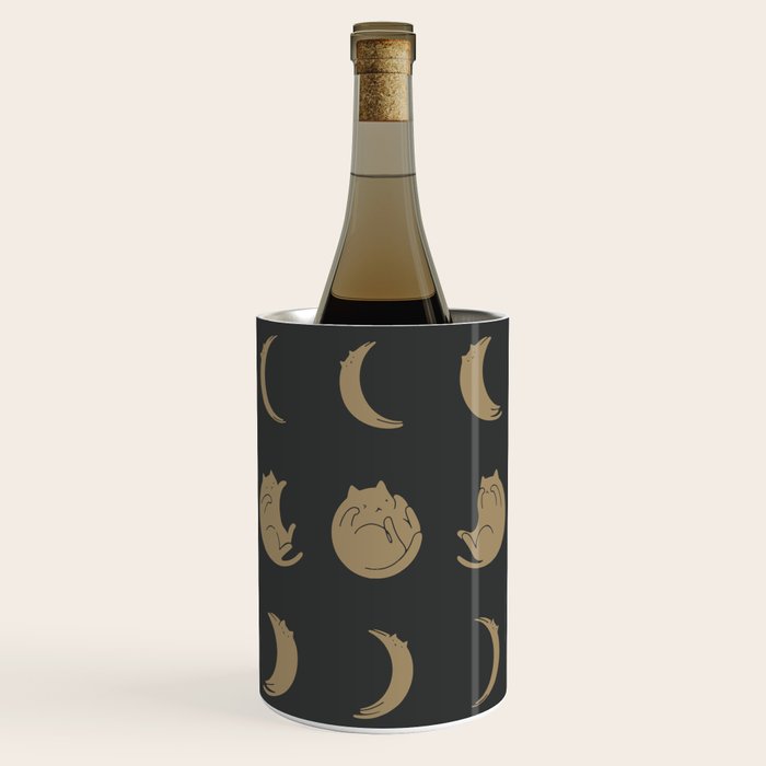 Cat Landscape 136: Cat Moon Wine Chiller Gallery Image 1
