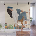 Lost in my books Wall Mural Gallery Image 1