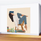 Lost in my books Wall Mural Gallery Image 2