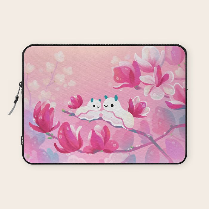 Magnolia sea slug Laptop Sleeve Gallery Image 1