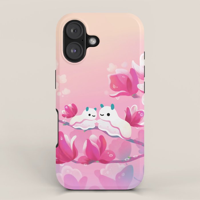 Magnolia sea slug iPhone Case Gallery Image 1
