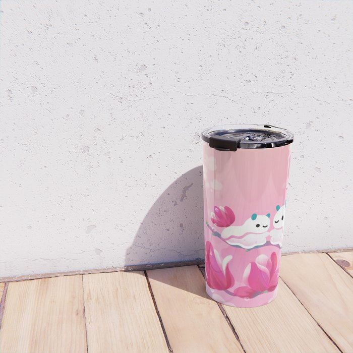 Magnolia sea slug Travel Mug Gallery Image 4