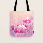 Magnolia sea slug Tote Bag Gallery Image 1