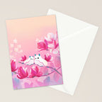 Magnolia sea slug Stationery Card Gallery Image 2