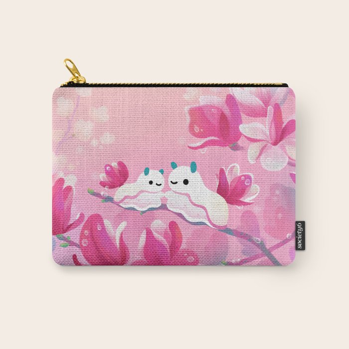 Magnolia sea slug Carry All Pouch Gallery Image 1