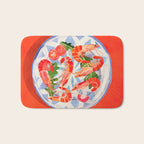 Seafood plate  Bath Mat Gallery Image 1