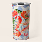 Seafood plate  Travel Mug Gallery Image 1
