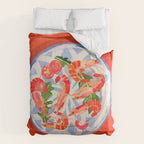 Seafood plate  Comforter Gallery Image 6