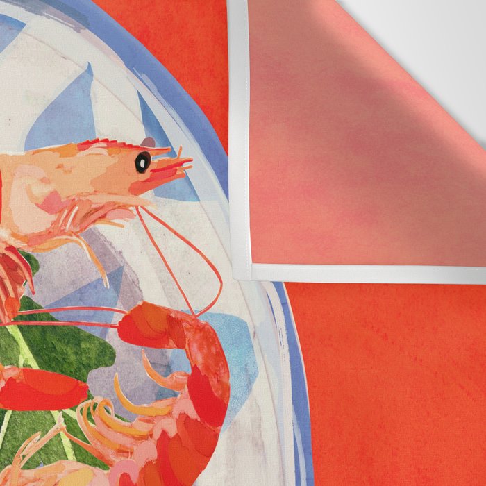 Seafood plate  Wall Tapestry Gallery Image 3