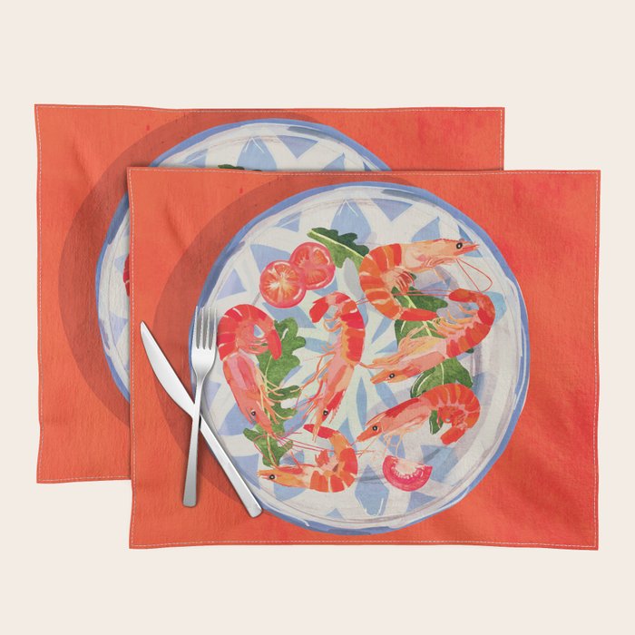 Seafood plate  Placemat Gallery Image 1