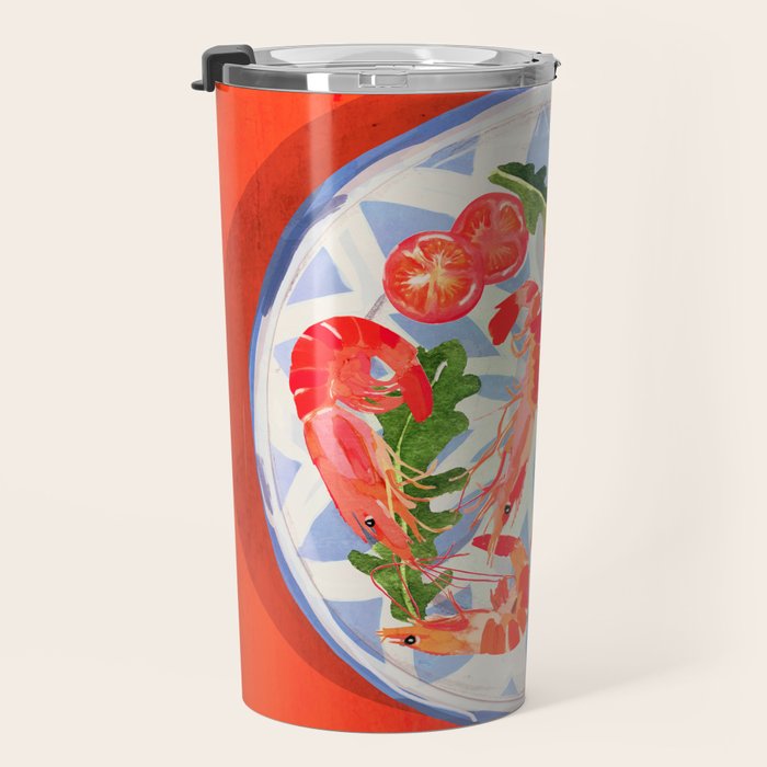 Seafood plate  Travel Mug Gallery Image 3