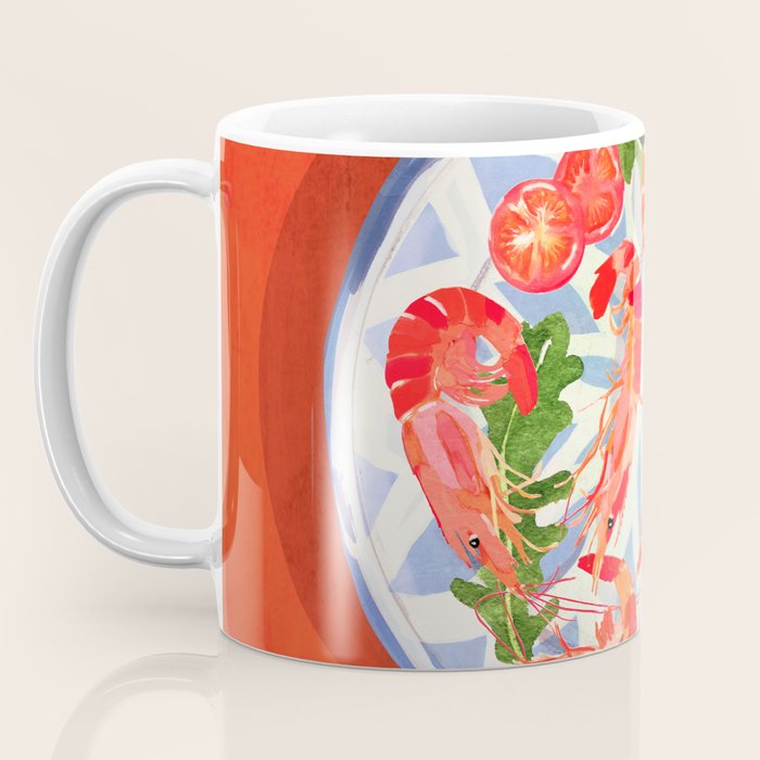 Seafood plate  Coffee Mug Gallery Image 3