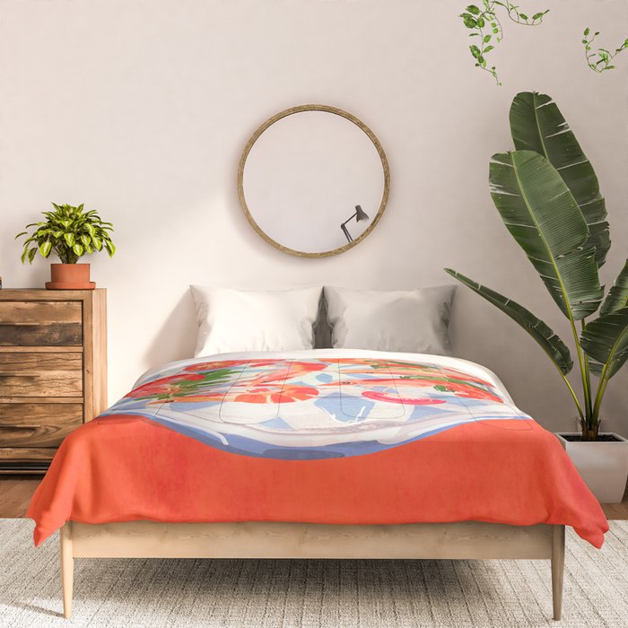 Seafood plate  Comforter Gallery Image 3