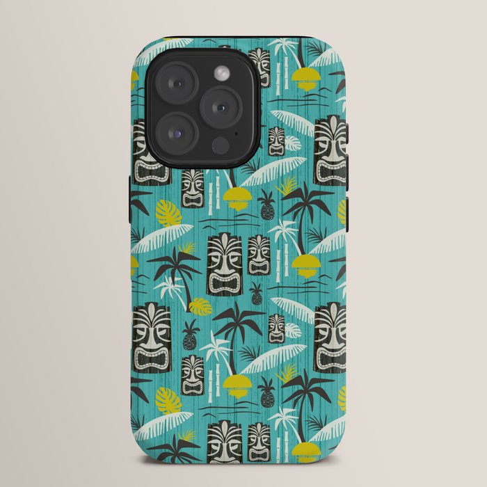 Island Tiki Aqua iPhone Case Gallery Image 15