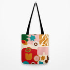 abstract maximalist shapes organic 2 Tote Bag Gallery Image 2