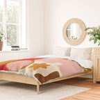 abstract maximalist shapes organic 2 Duvet Cover Gallery Image 2