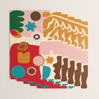 abstract maximalist shapes organic 2 Wrapping Paper Gallery Image 3