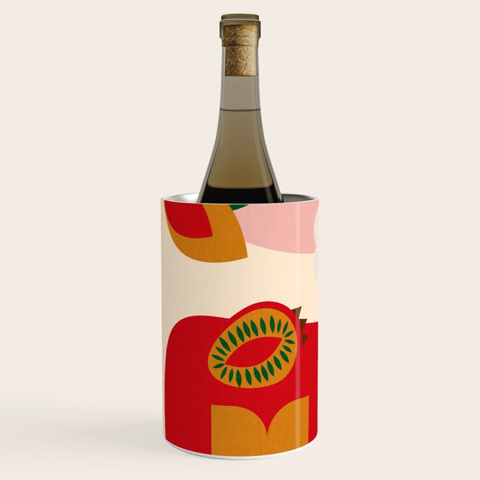 abstract maximalist shapes organic 2 Wine Chiller Gallery Image 2