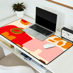 abstract maximalist shapes organic 2 Desk Mat Gallery Image 2