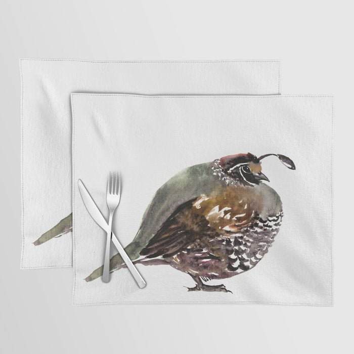 California Quail Placemat Gallery Image 1