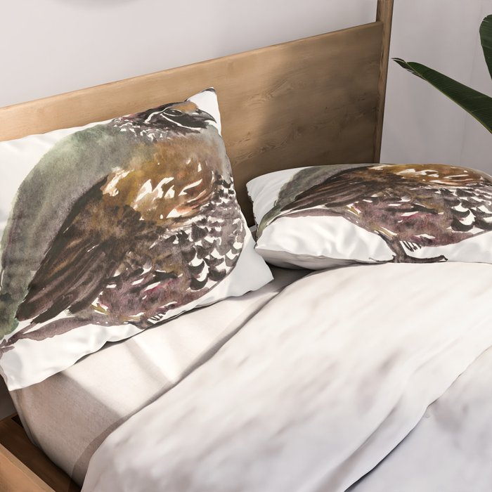 California Quail Pillow Sham Gallery Image 2