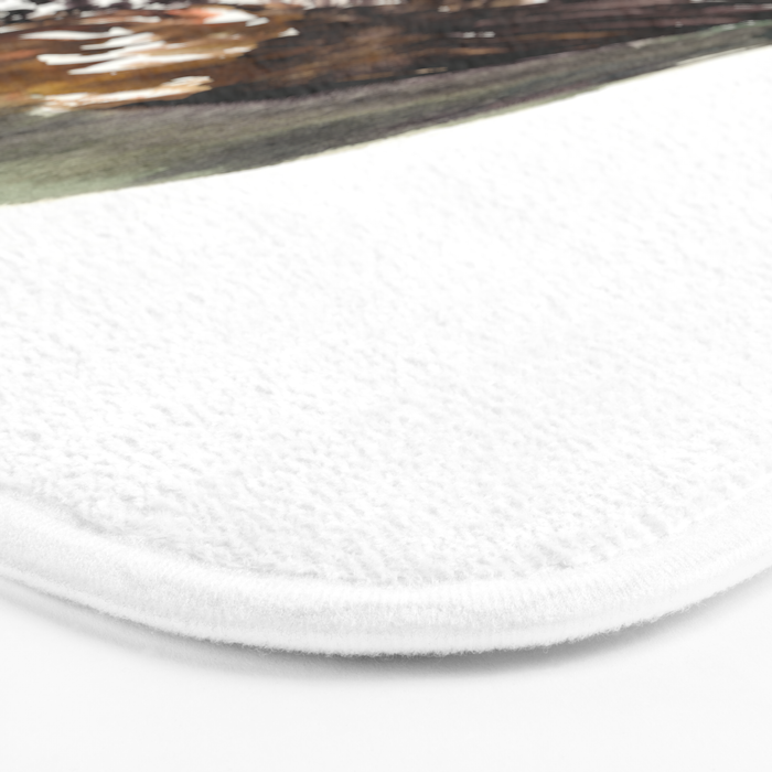 California Quail Bath Mat Gallery Image 3