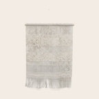 Elegant Ivory Damask 2 Wall Hanging Gallery Image 1