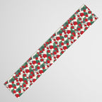 Strawberries and leaves Table Runner Gallery Image 3