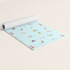 Yoga poses pattern Yoga Mat Gallery Image 2