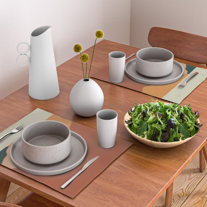 minimal mountain lake side  Placemat Gallery Image 2