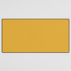 Solid Yellow (Mustard Yellow) Desk Mat Gallery Image 3