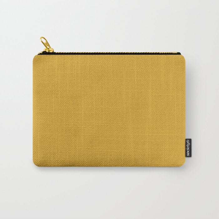 Solid Yellow (Mustard Yellow) Carry All Pouch Gallery Image 1