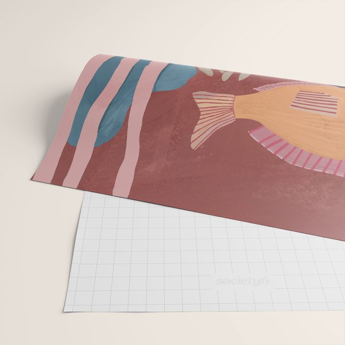 Underwater Landscape Wrapping Paper Gallery Image 2