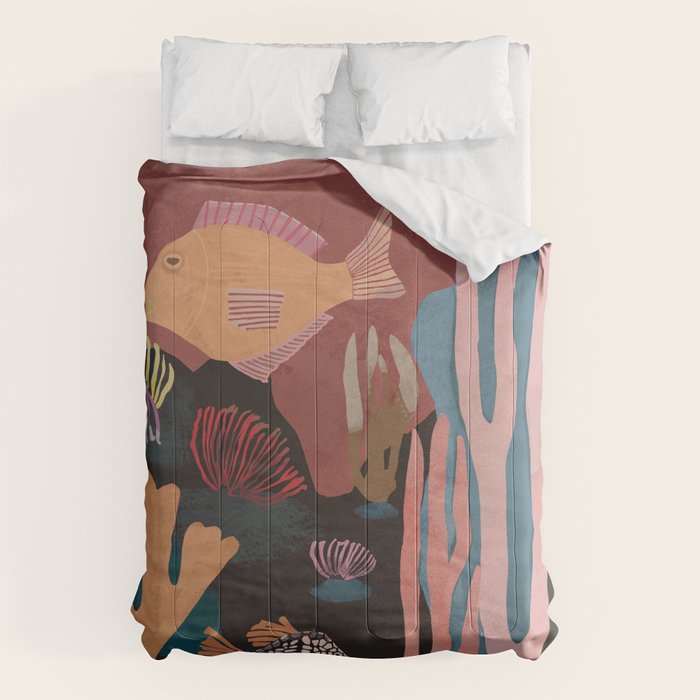 Underwater Landscape Comforter Gallery Image 1