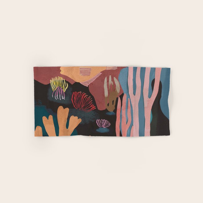 Underwater Landscape Bath Towel Gallery Image 1