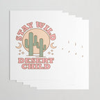 Stay Wild Desert Child Wrapping Paper Gallery Image 3