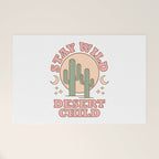 Stay Wild Desert Child Welcome Mat Gallery Image 1