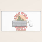 Stay Wild Desert Child Desk Mat Gallery Image 1