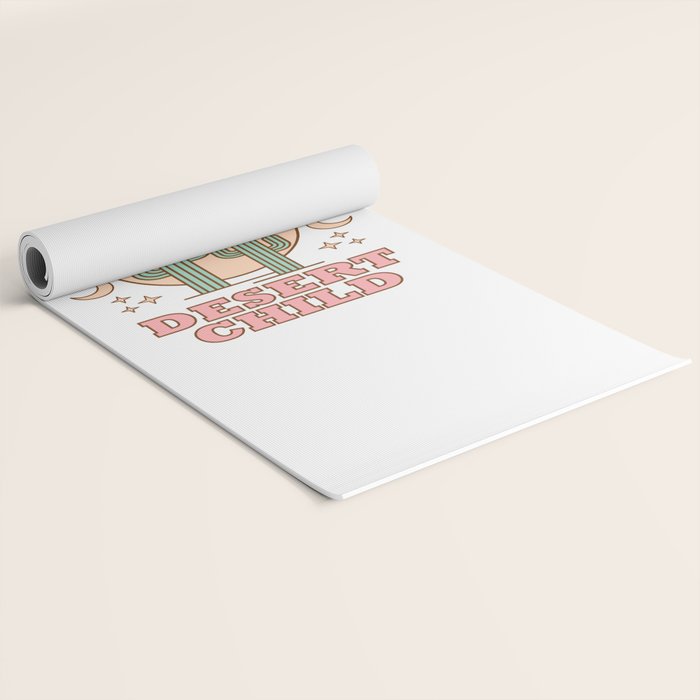 Stay Wild Desert Child Yoga Mat Gallery Image 2