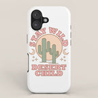 Stay Wild Desert Child iPhone Case Gallery Image 1