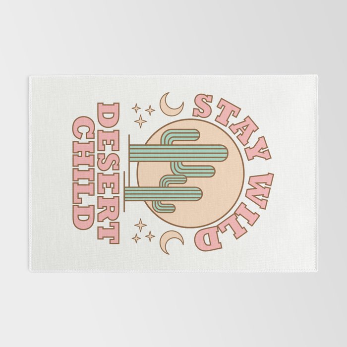 Stay Wild Desert Child Rug Gallery Image 2