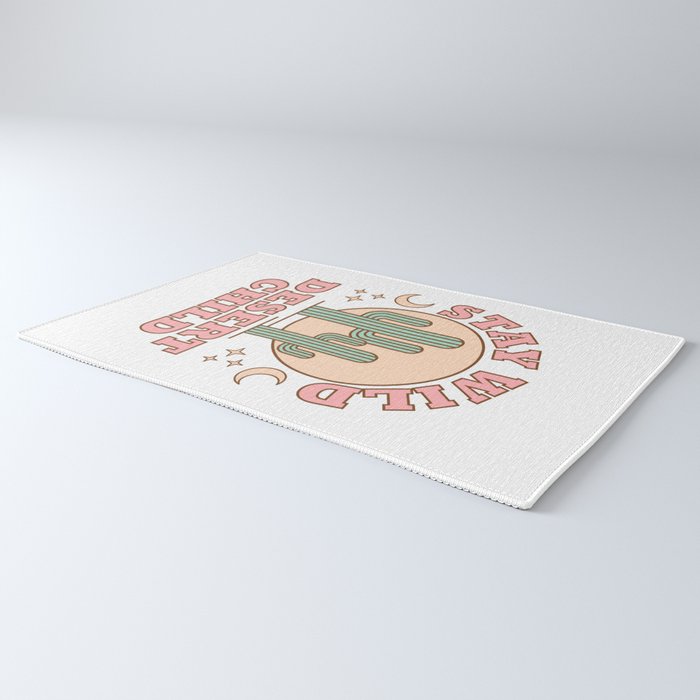 Stay Wild Desert Child Rug Gallery Image 3
