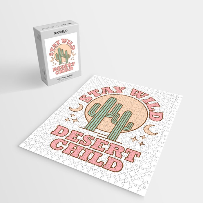 Stay Wild Desert Child Jigsaw Puzzle Gallery Image 2