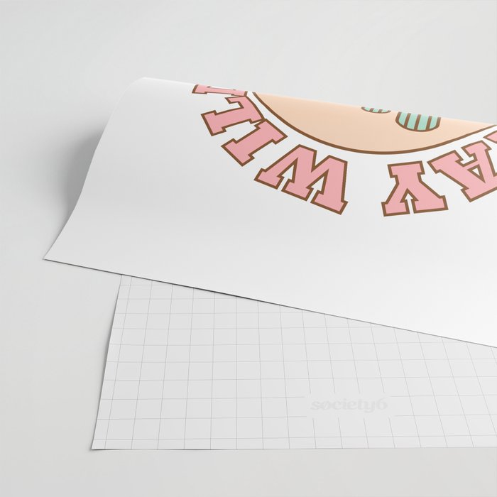 Stay Wild Desert Child Wrapping Paper Gallery Image 2